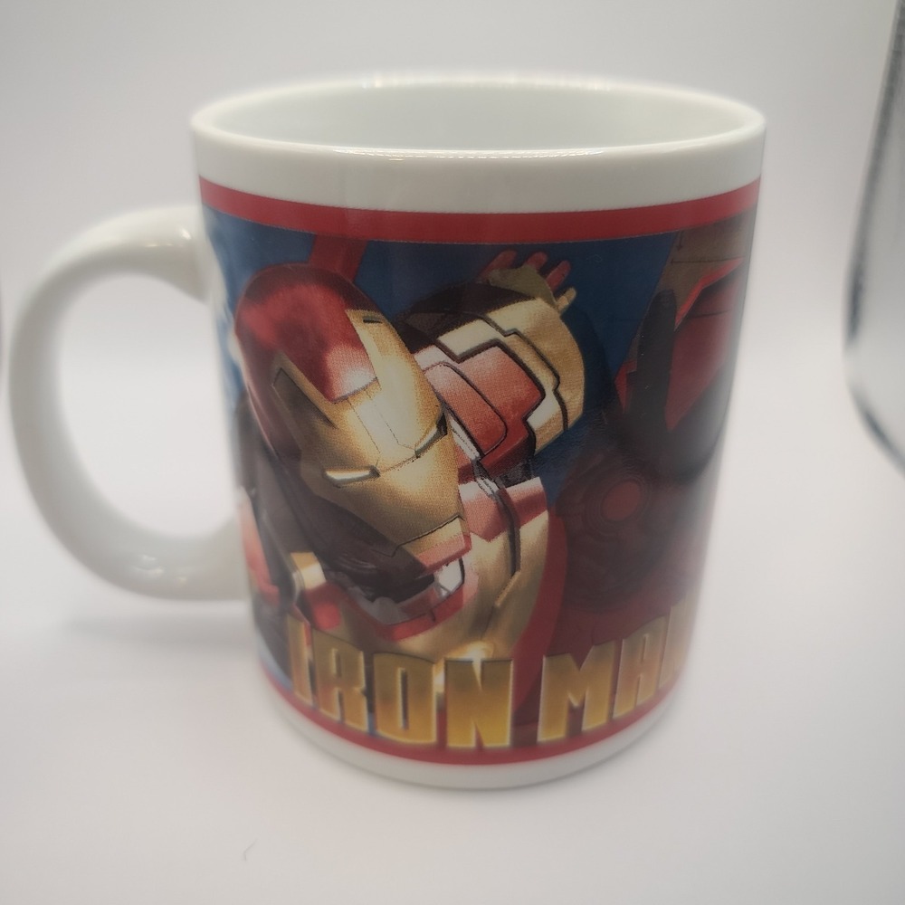 Large Iron Man 3 Marvel 16 Ounce Mug Coffee Cup Marvel Comics Superhero Avengers